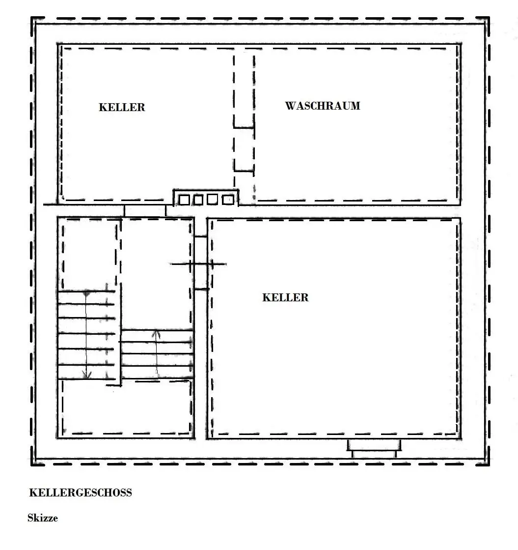 Kellergeschoss Grundriss
