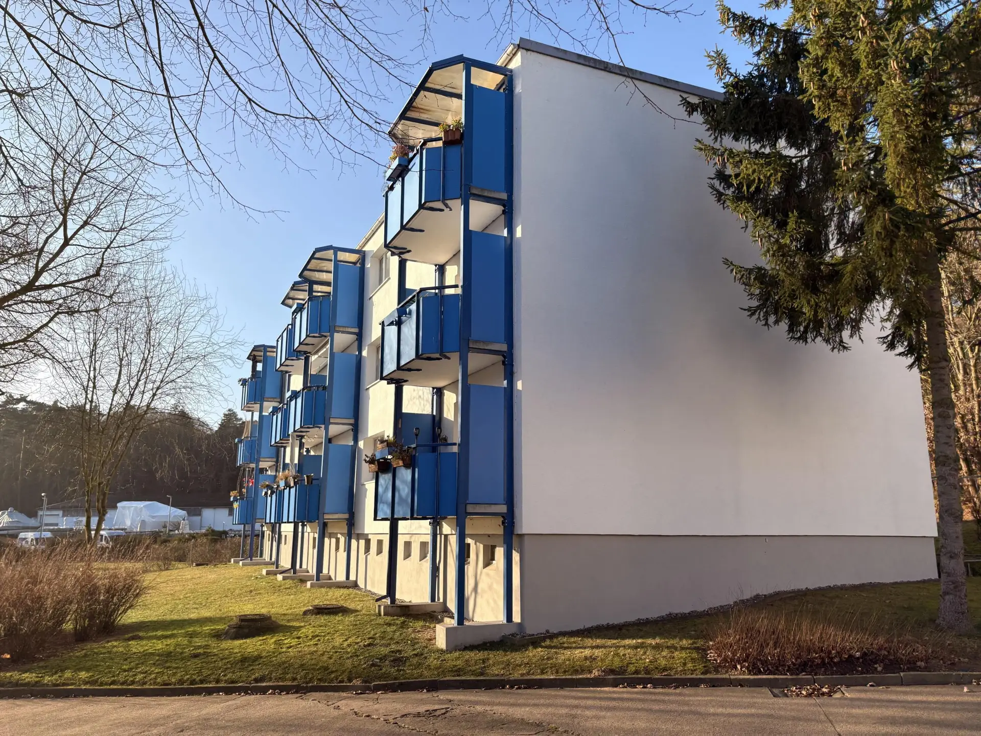 Ansicht Balkone
