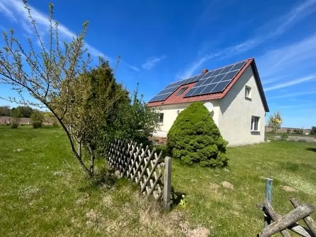 Neuzeitige Solaranlage
