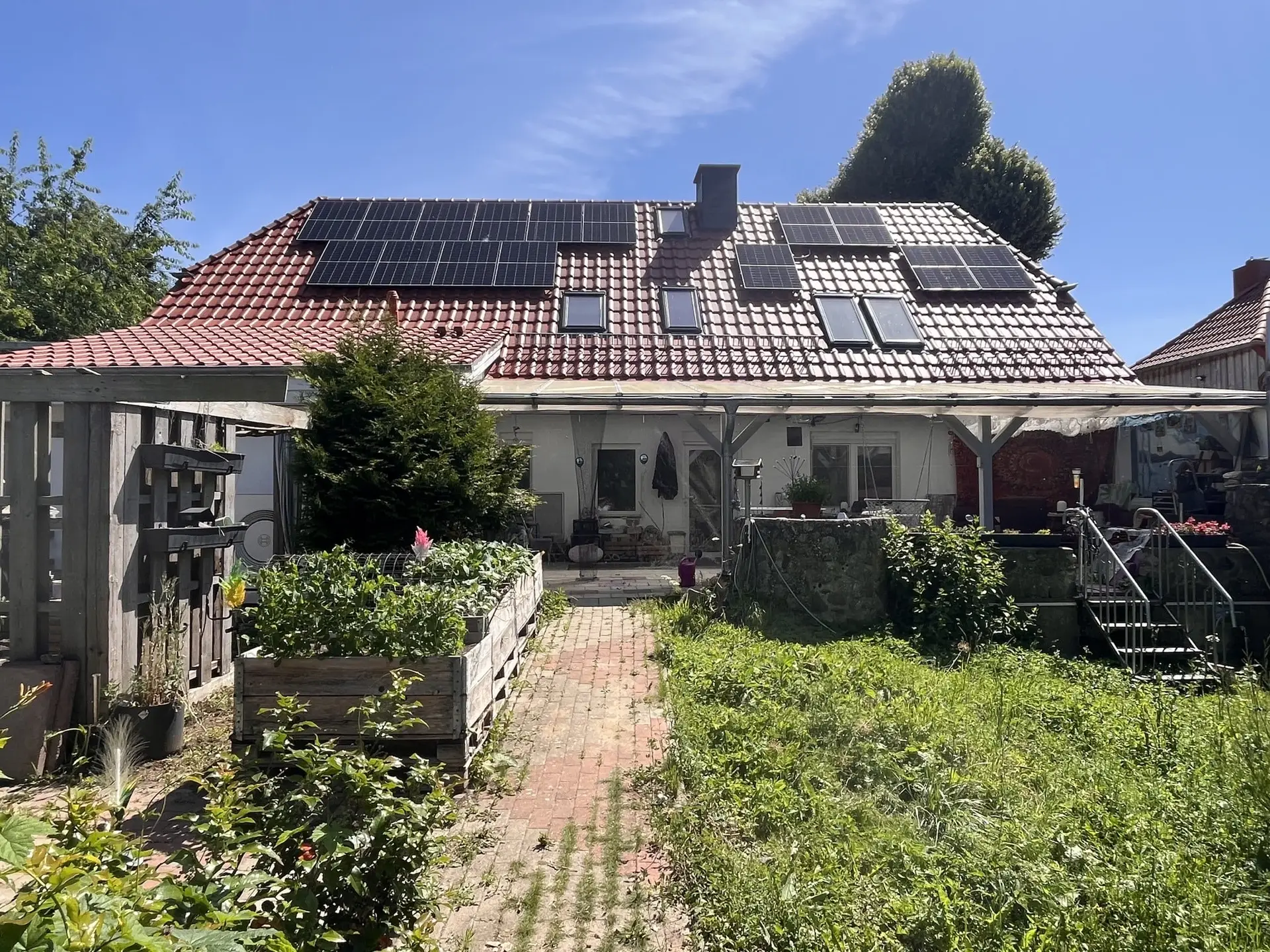 Ansicht Nordnest von Westen