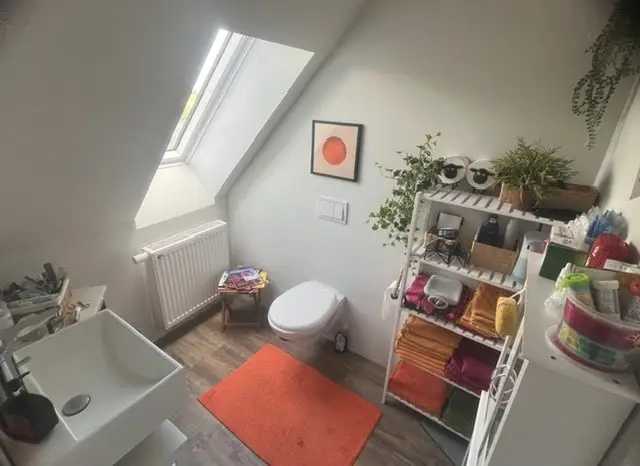 Toilette Obergeschoss