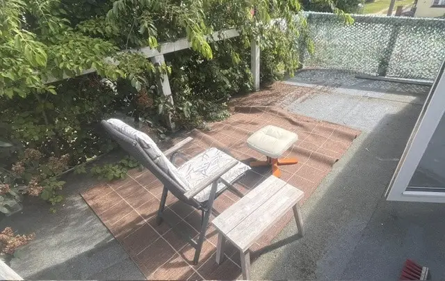 Balkon vor Bodenverlegung Obergeschoss