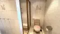 Gäste WC im Erdgeschoss mit Dusche
