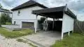 Objektansicht mit Außen Carport