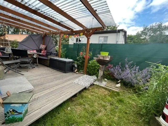 Überdachte Sitz Lounge