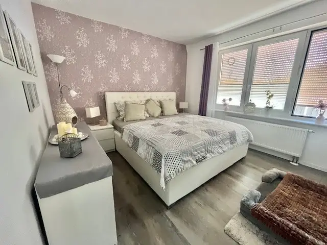 eines der Schlafzimmer