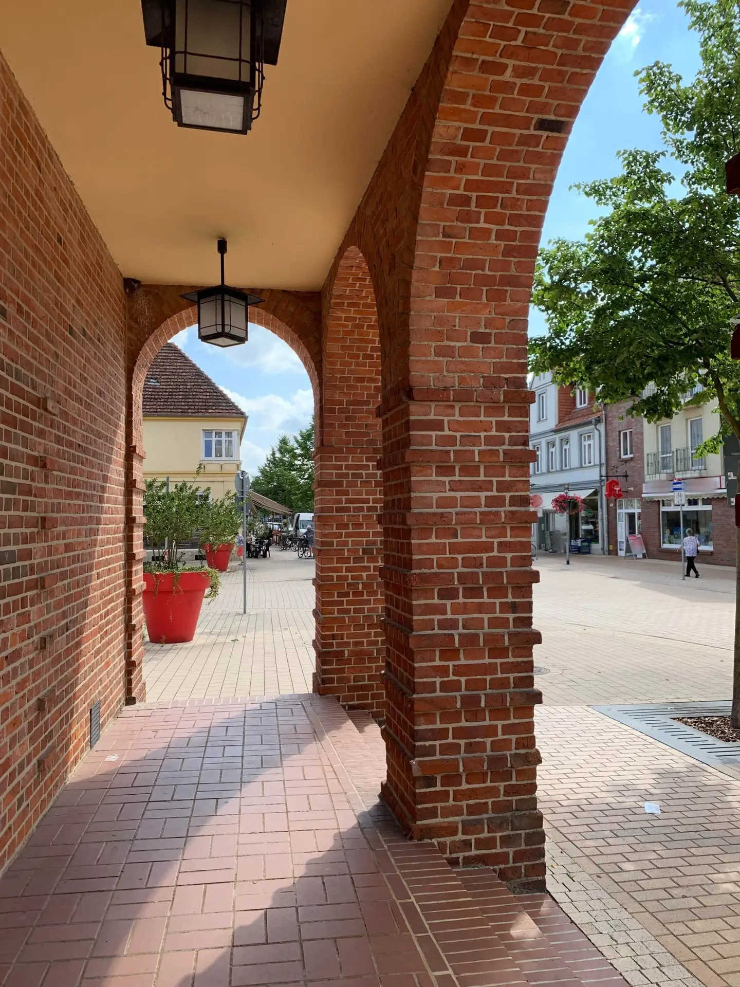 Blick vom Eingangsbereich