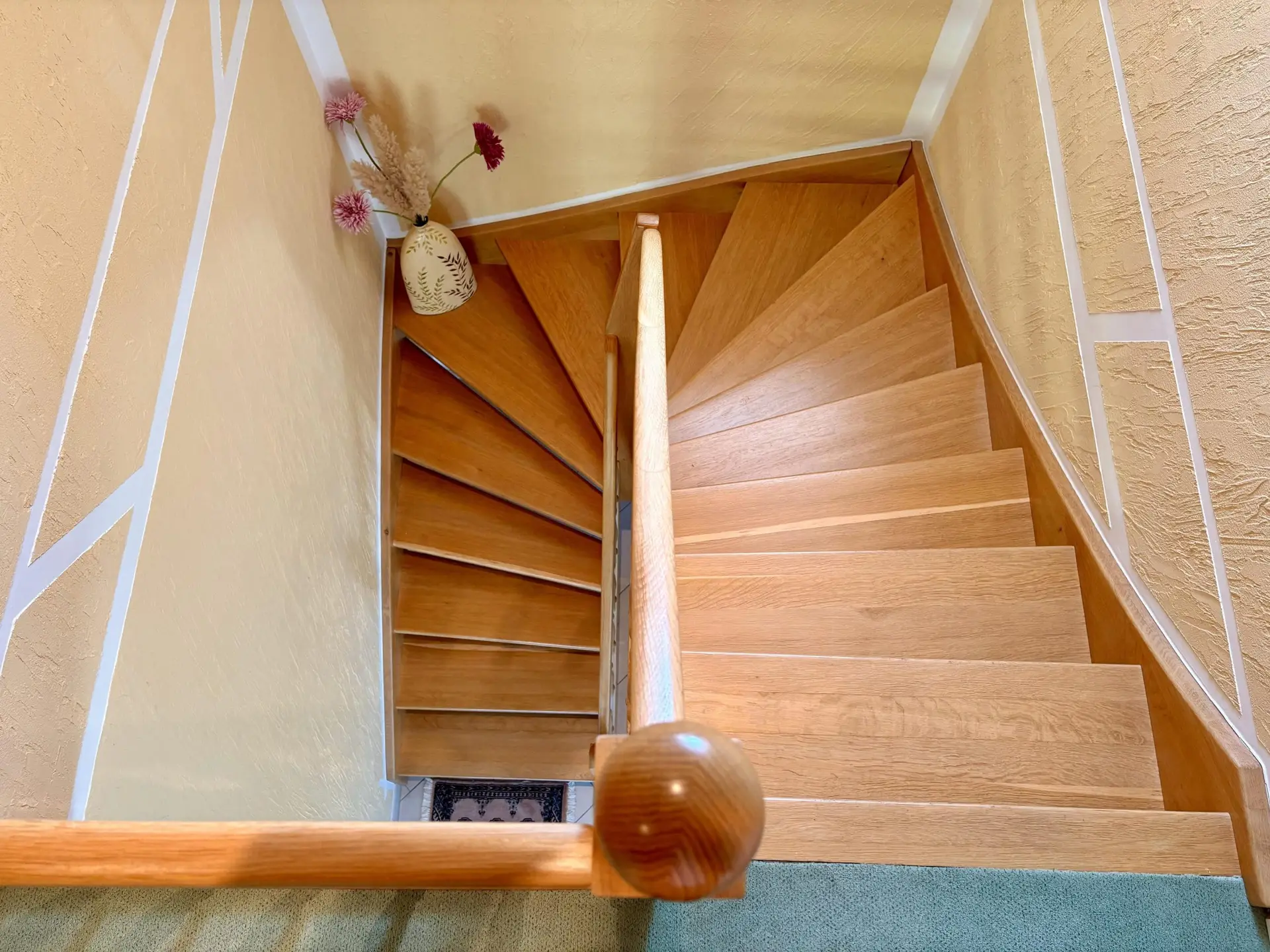 Vollholz-Treppe